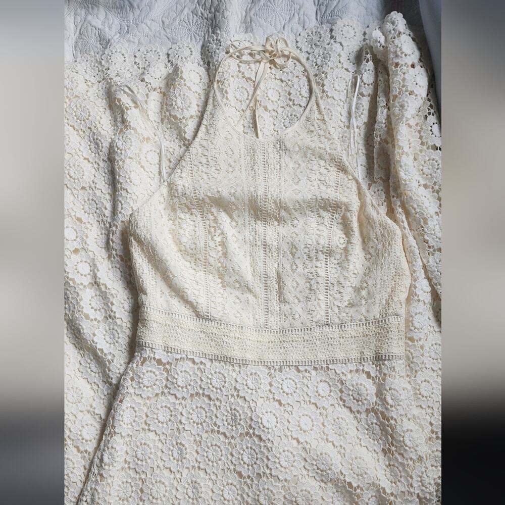 Theory Elizabetha Daysi Lace Maxi Dress Nwt Size 6 View 5
